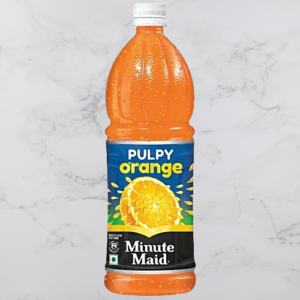 Minute Maid Minute Maid Pulpy Orange Juice - Ready To Serve Fruit Drink, 1 L PET Bottle