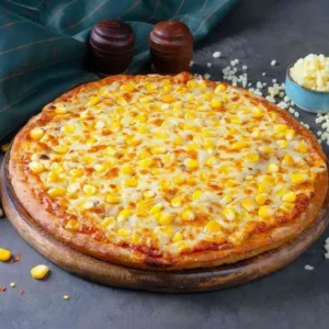 Corn & Cheese Overload Pizza