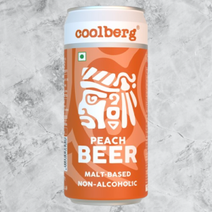 Coolberg Malt-Based Non-Alcoholic Peach Beer 300 ml