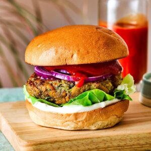 Paneer Makhani Supreme Burger