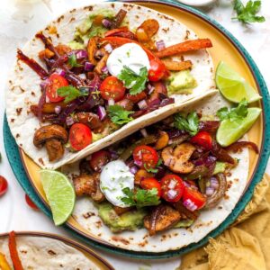 Mexican Fajita Cottage Cheese and Veggies