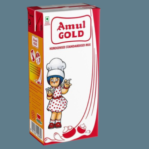Amul Gold Homogenised Standardised Milk 1 L