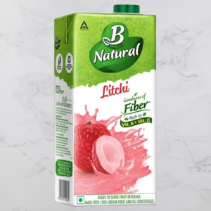 B Natural Litchi Juice 1 L
