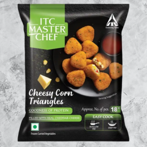 ITC Master Chef Cheesy Corn Triangle Nugget | 18 pcs