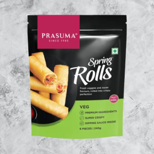 Prasuma Signature Veg Spring Roll | 6 pieces