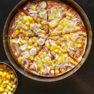 Onion + Corn Pizza